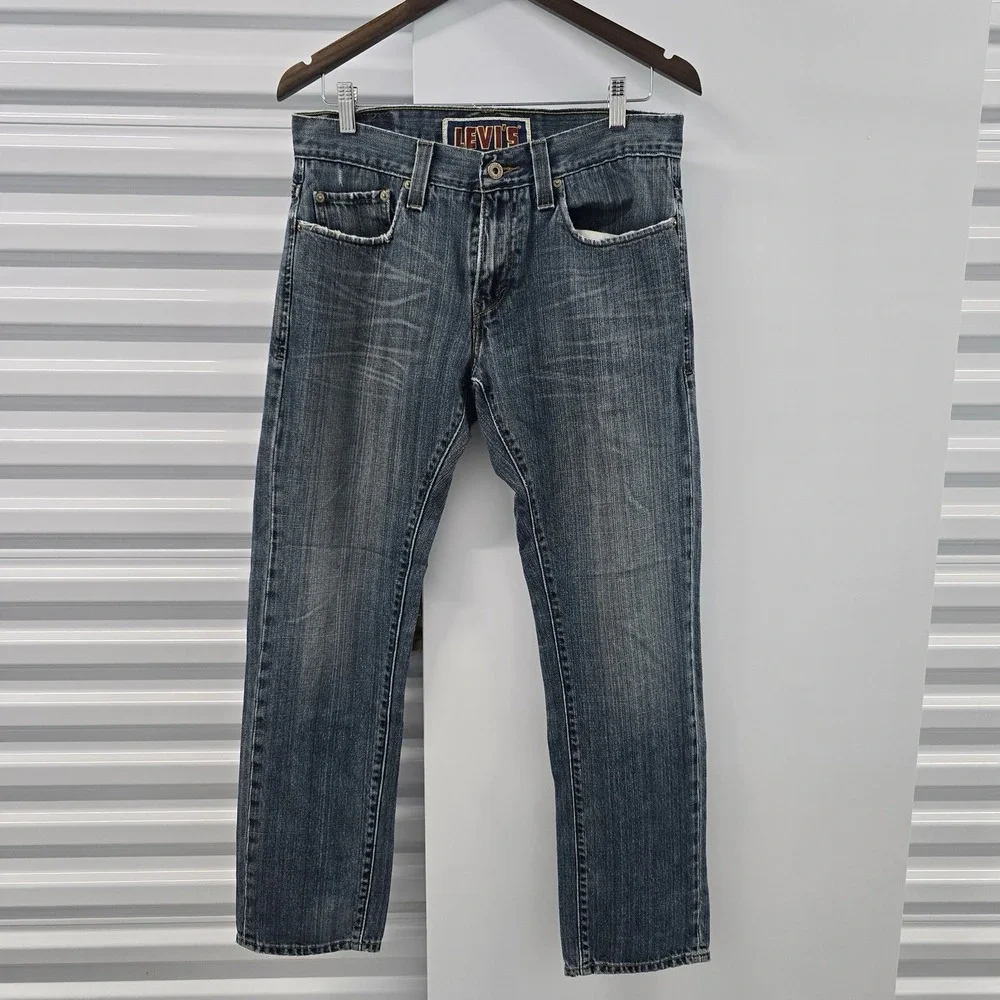 Levis 511 Skinny Jeans Mens 32x29 Blue Medium Wash Cotton Denim Pants
